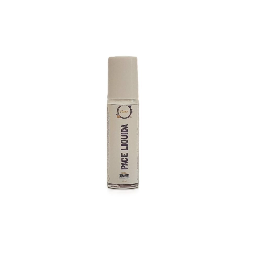 Roll-On Pace liquida con ametista con olio essenziale di lavanda, camomilla e ylang ylang