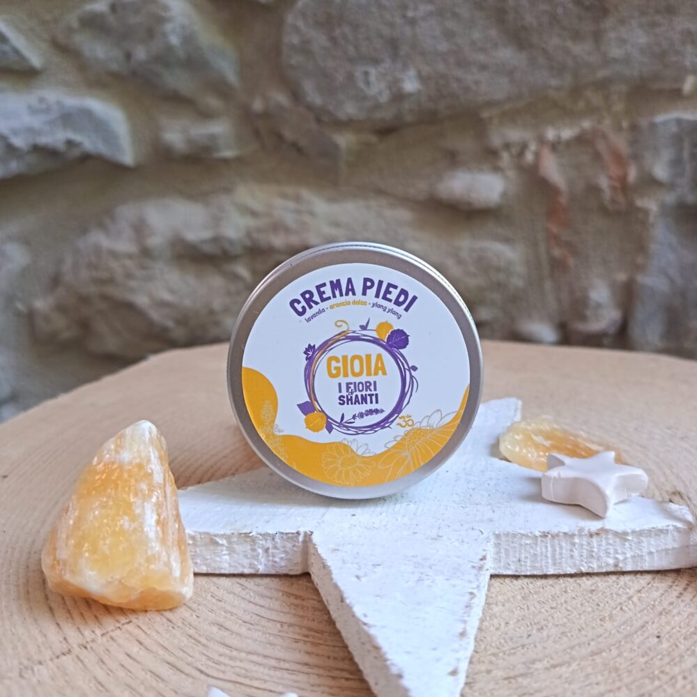 crema piedi Crema Gioia sui piedi lavanda, arancia dolce e Ylang-Ylang