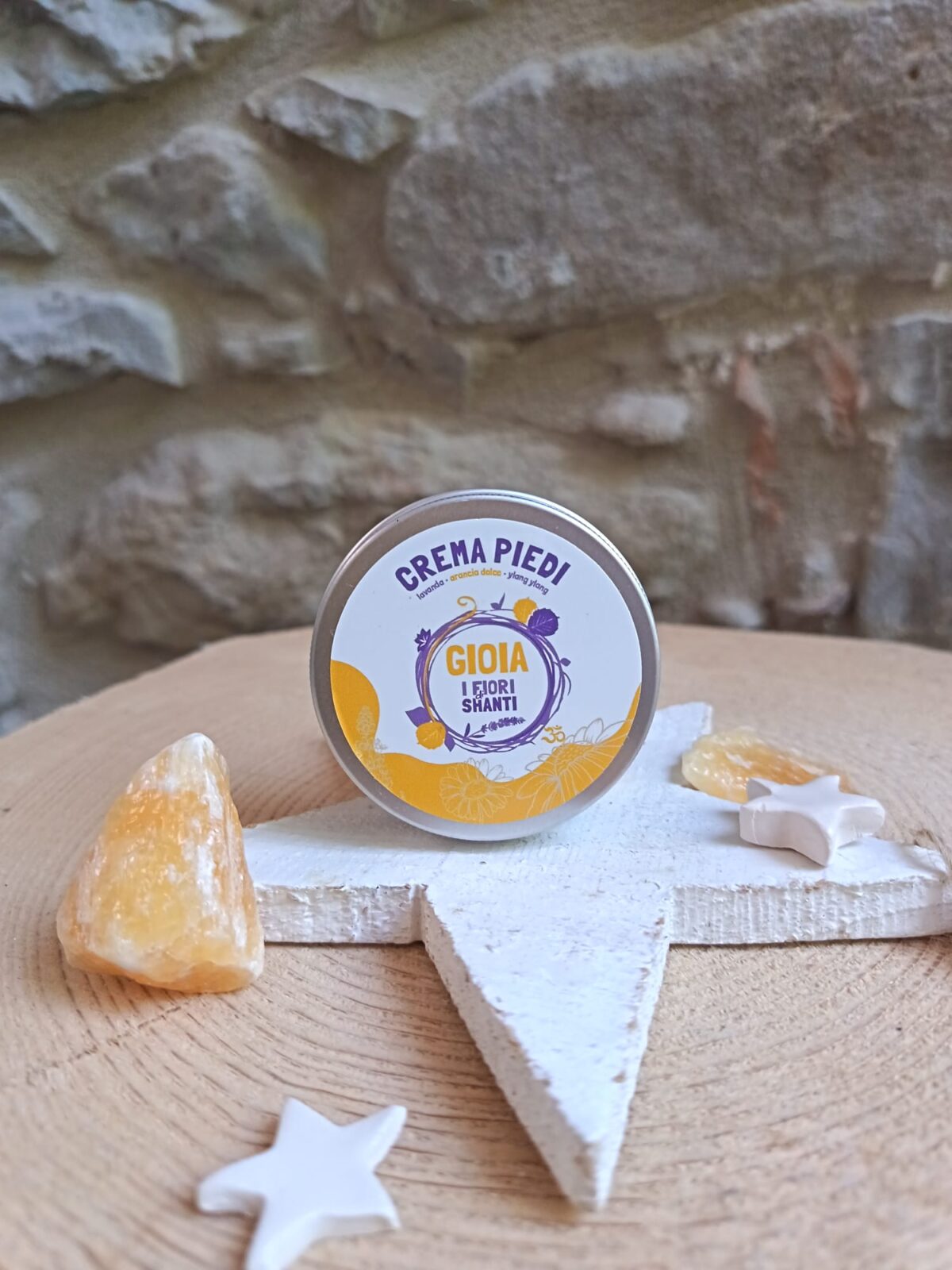 Crema Gioia sui piedi lavanda, arancia dolce e Ylang-Ylang