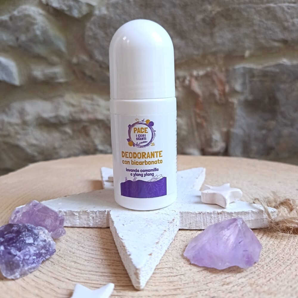 deodorante Deodorante con olio essenziale di lavanda, camomilla e ylang ylang