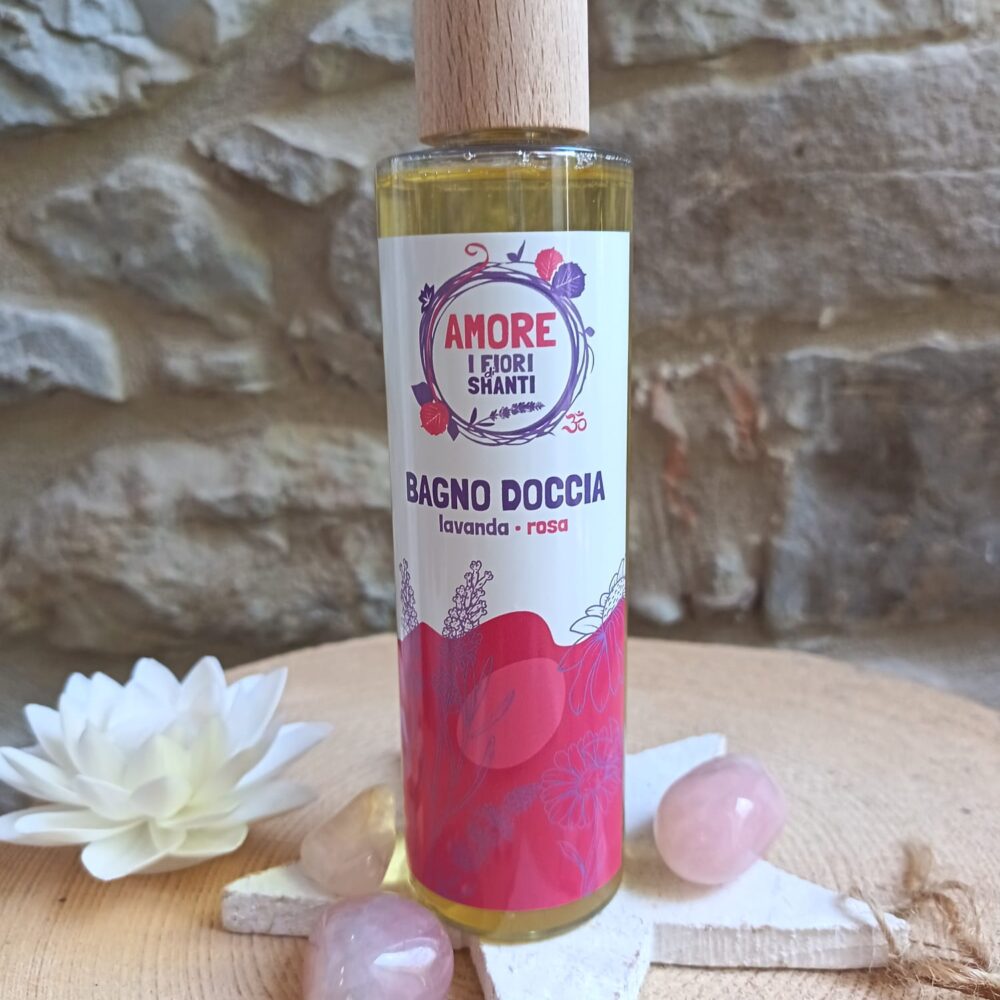 doccia amore Bagno doccia Amore, con Lavanda e Rosa