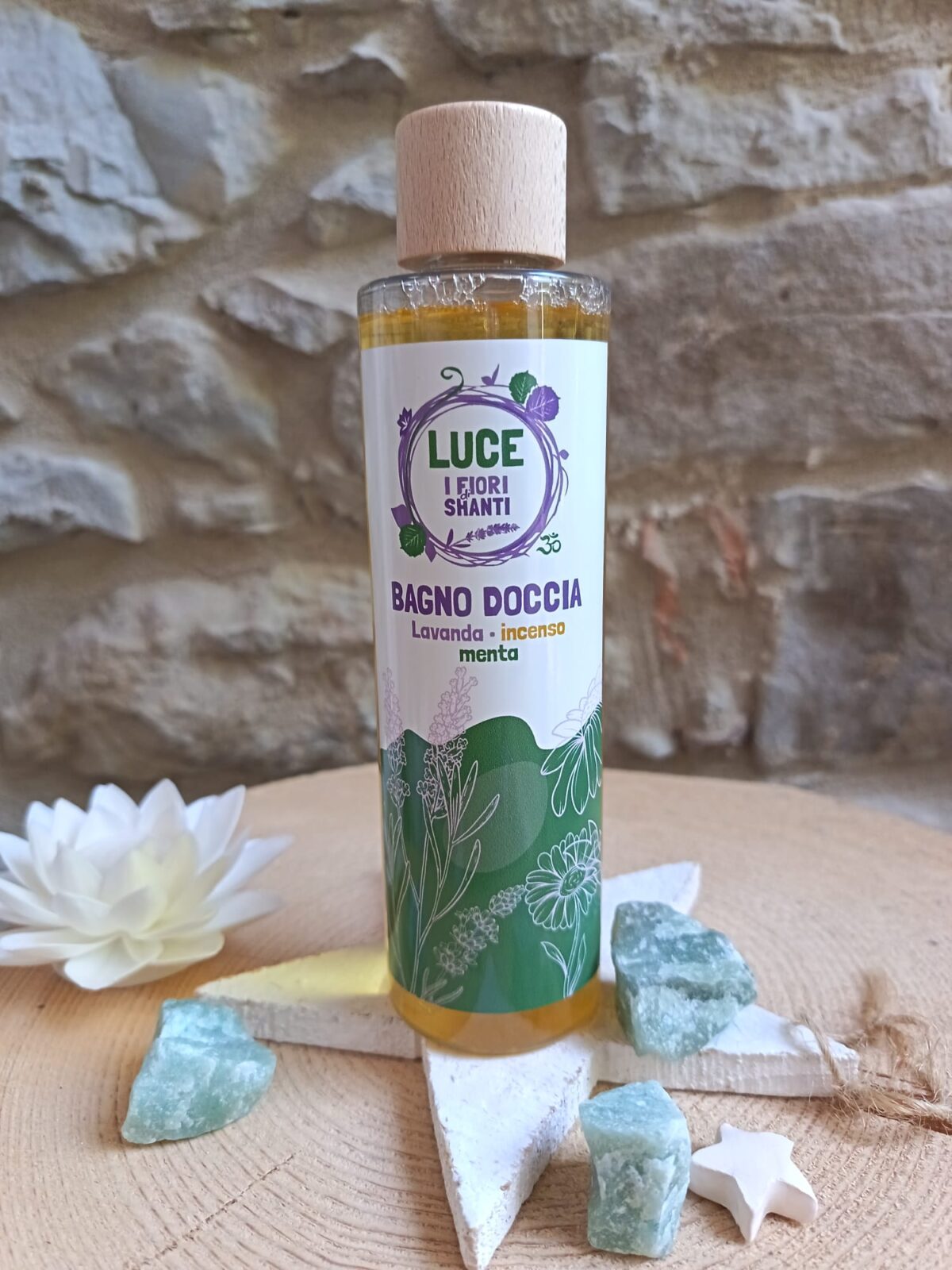 doccia luce Bagno doccia Menta Lavanda ed Incenso - Luce