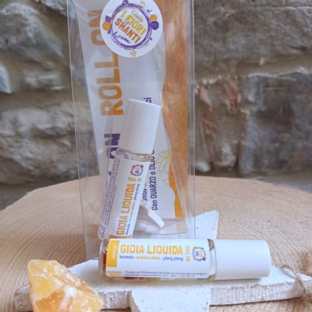 gioia liquida Roll-On Gioia liquida con corniola e olio essenziale di lavanda, arancia dolce e ylang ylang