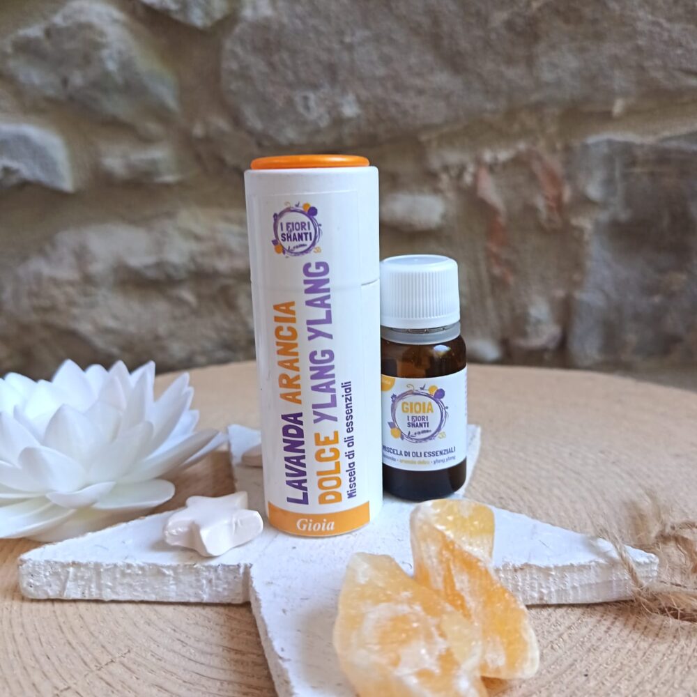 olio gioia Olio essenziale Mix Lavanda, Arancia Dolce e Ylang Ylang - Gioia