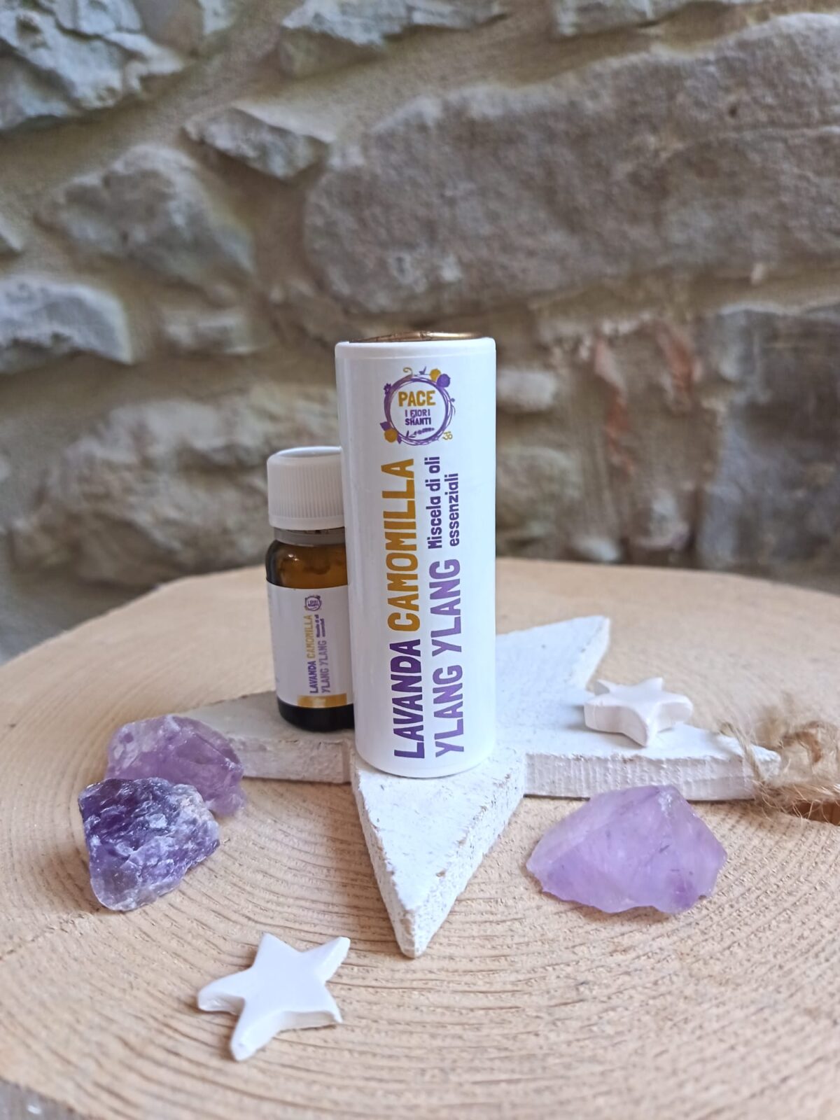 Olio essenziale Mix con Lavanda, camomilla ed Ylang Ylang - Pace