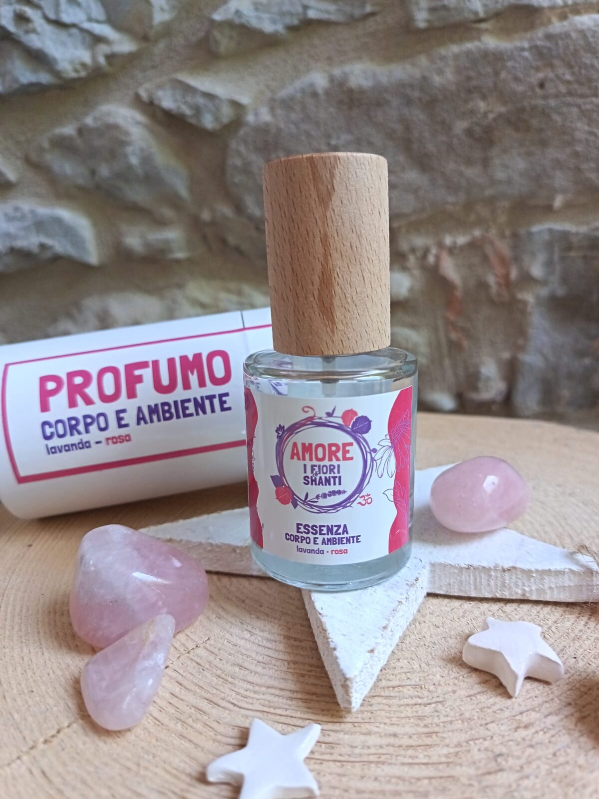 profumo amore Profumo corpo e ambiente Amore con Lavanda e Rosa