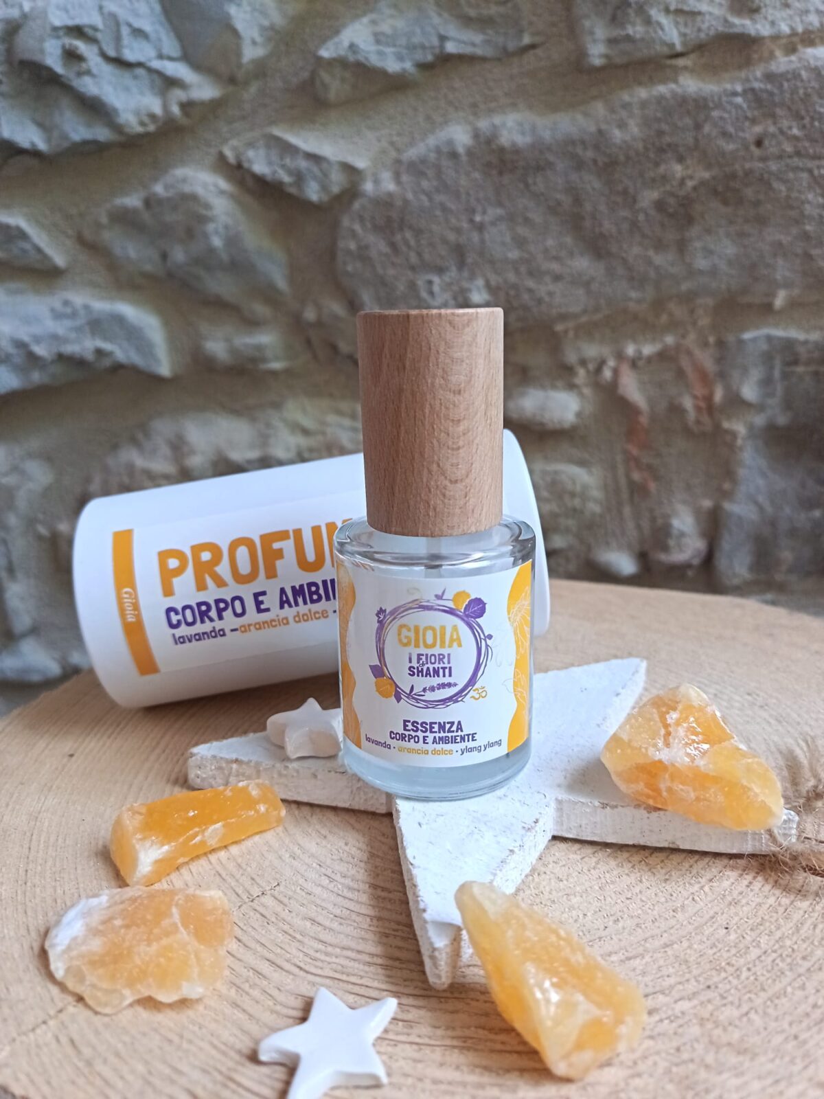 profumo gioia Profumo corpo e ambiente Gioia con Lavanda, Arancia dolce e Ylang ylang